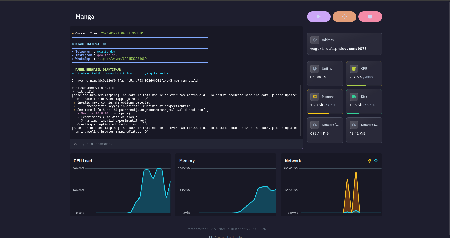 Dashboard Preview